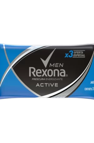 JABON REXONA ACTIVE MEN X3