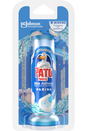 DISCO ADHESIVO PATO  MARINA