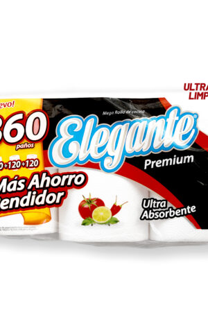 ROLLO DE COCINA ELEGANTE X360 PAÑOS