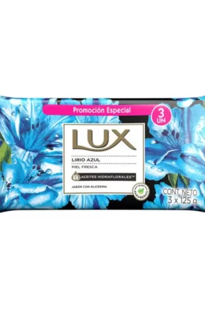 JABON LUX x3 LIRIO AZUL
