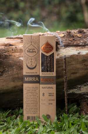 SAHUMERIO NATURAL x8  MIRRA