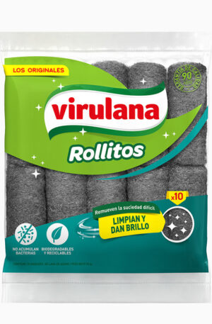 VIRULANA ROLLOS DE ACERO X10