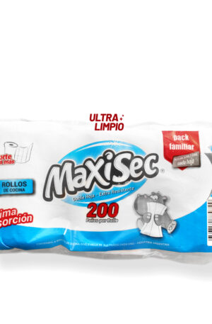 ROLLO DE COCINA MAXISEC PACKX6