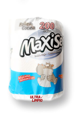 ROLLO DE COCINA MAXISEC X200 PAÑOS
