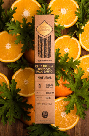 SAHUMERIO NATURAL  x8 CITRONELLA NARANJA