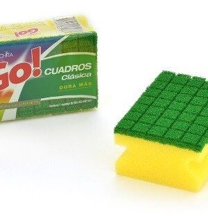 ESPONJA CUADRO CLASICA GO!