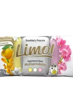 JABON LIMOL FLORES X3