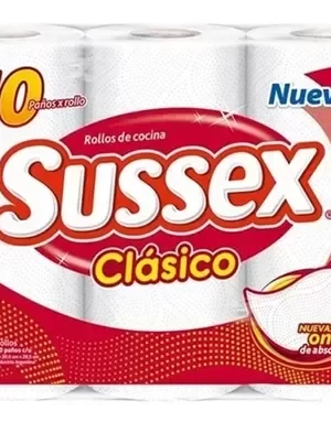 ROLLO DE COCINA SUSSEX X 50U