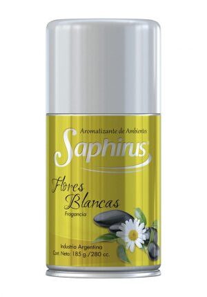 Aerosol Saphirus FLORES BLANCAS